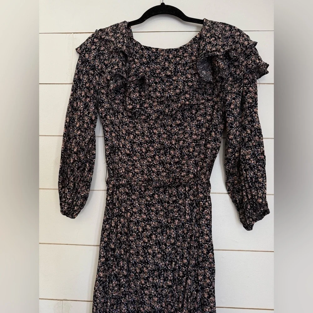 FREE PEOPLE Float on sunbeam midi dress. Size S. Retail $168